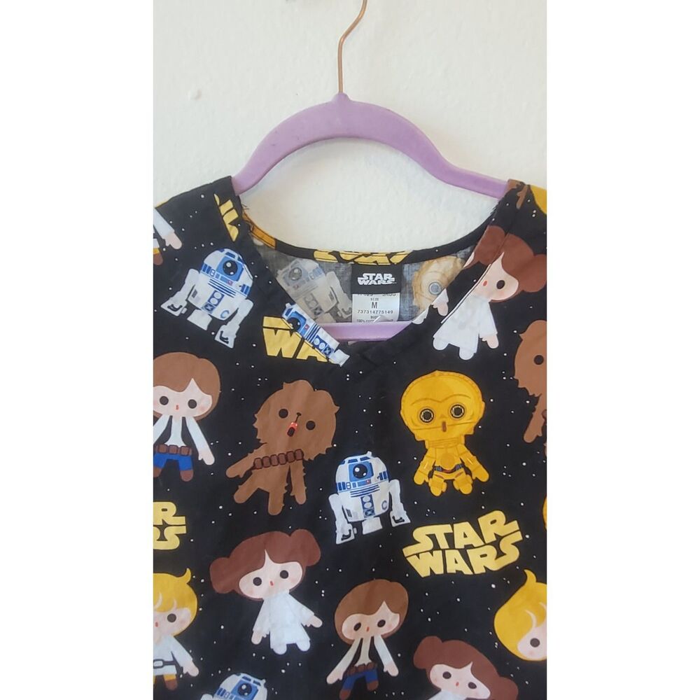 STAR WARS SCRUB TOP - Picture 4 of 6